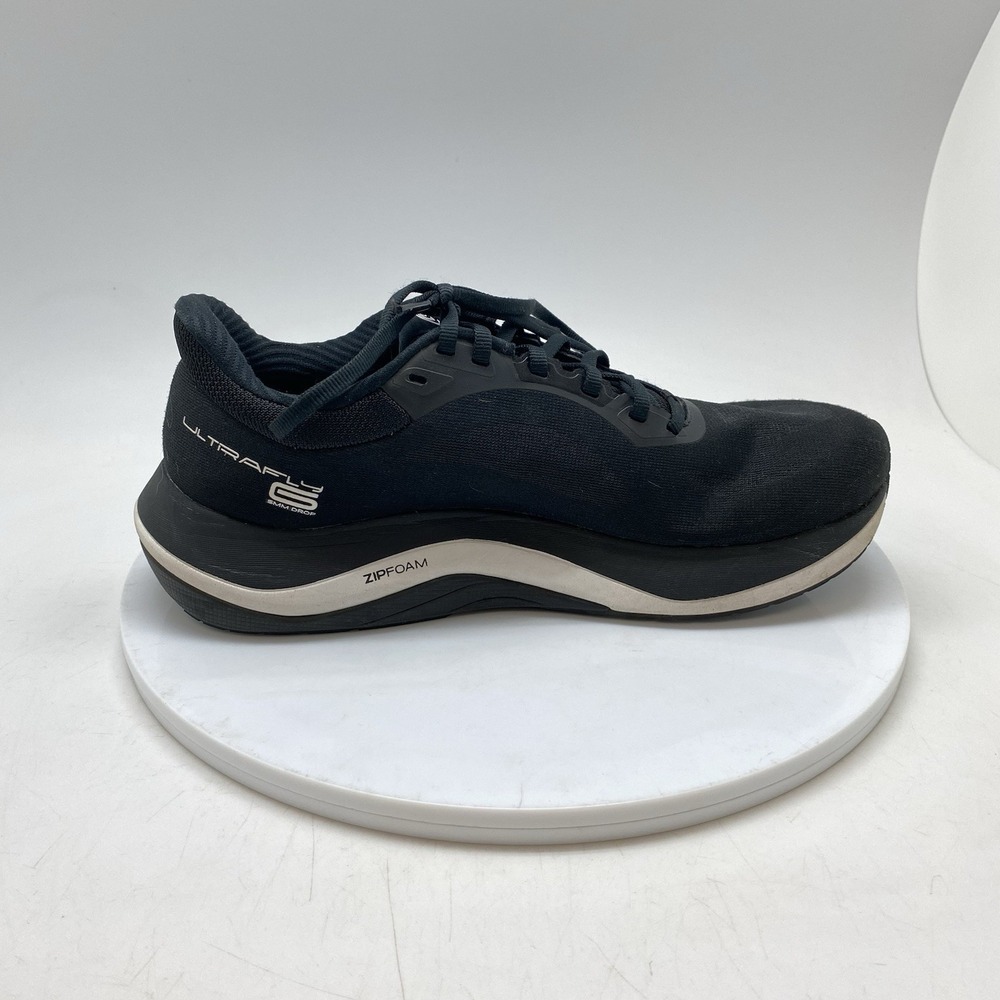 Topo Ultrafly 6 Athletic Womens 8 Black White Running Walk Gym Sneakers Shoes - Picture 6 of 10